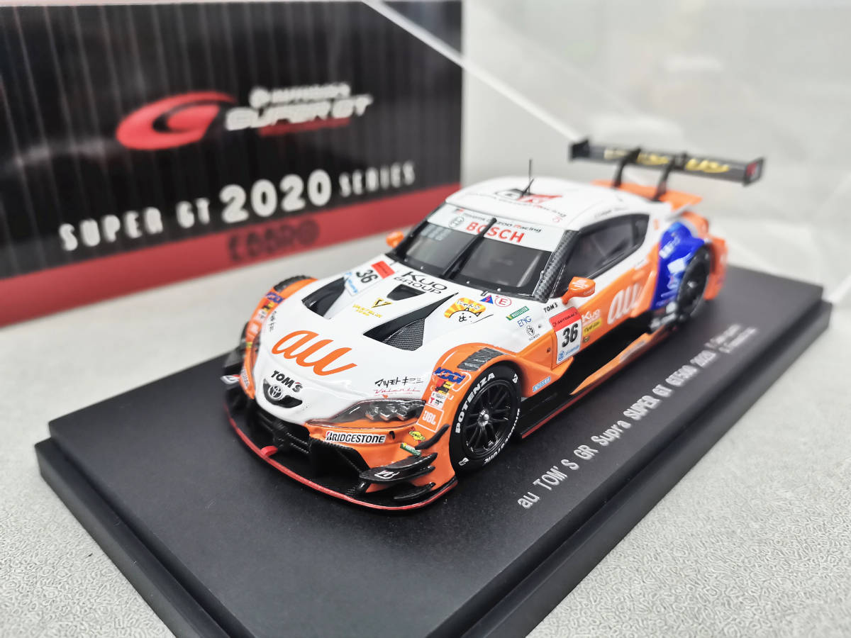 EBBRO 1/43 2020 GT500 トヨタ au TOM'S GR Supra #36