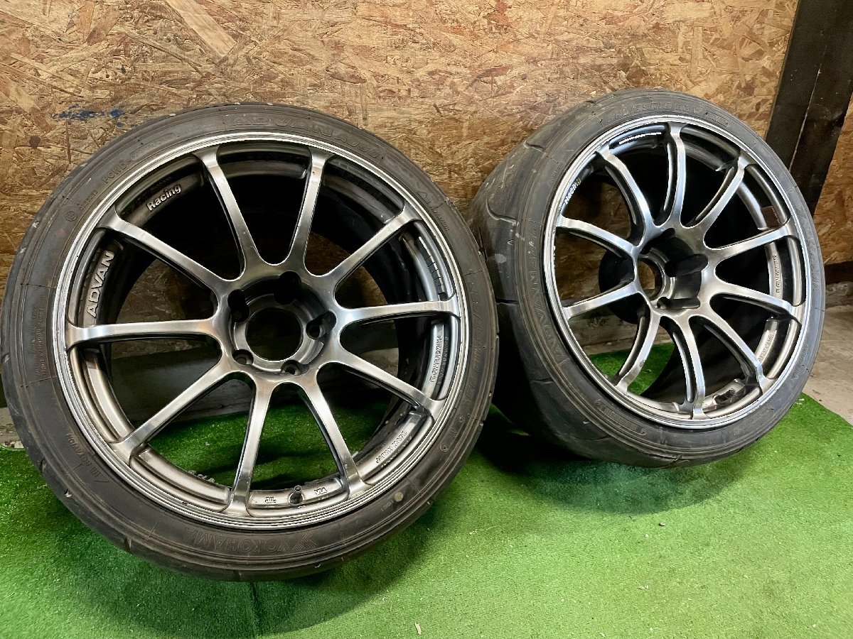 HOT，SALE ADVAN racing RS2 18インチ 10.5J +15 265/35R18 ADVAN A050 夏タイヤ タイヤホイール 2本セット(ラジアルタイヤ)｜売買されたオークション情報、yahooの商品情報をアーカイブ公開 - オークファン 5穴