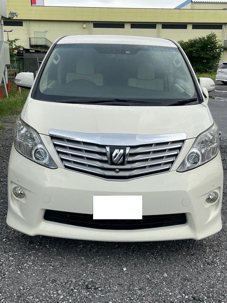 トヨタ　アルファード　350Ｓ　Ｃパッケージ　GGH25W　3500ｃｃ　Ｖ６　4ＷＤ　平成21年式　７人乗り　両側パワスラ　パワーバックドア