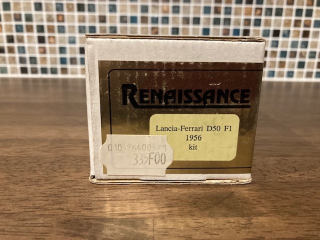 ★RENAISSANCE Lancia-Ferrari D50 1956 1/43　★長期保管品