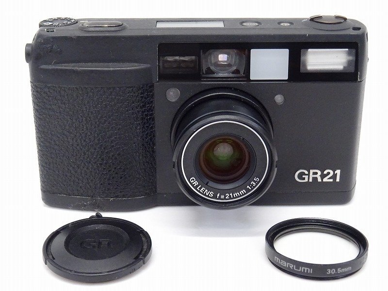 GR21 RICOH リコー Ricoh フィルムカメラ - ⁄ Camera (リコー) ※通電