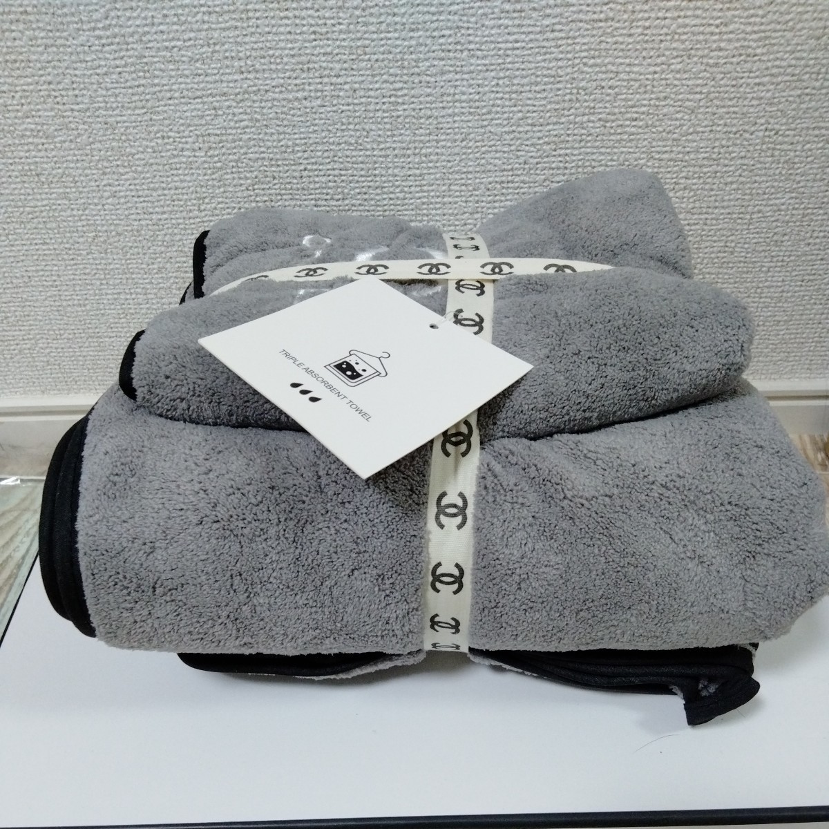 新品CHANEL バスタオル ハンドタオルセット シャネル タオル バス