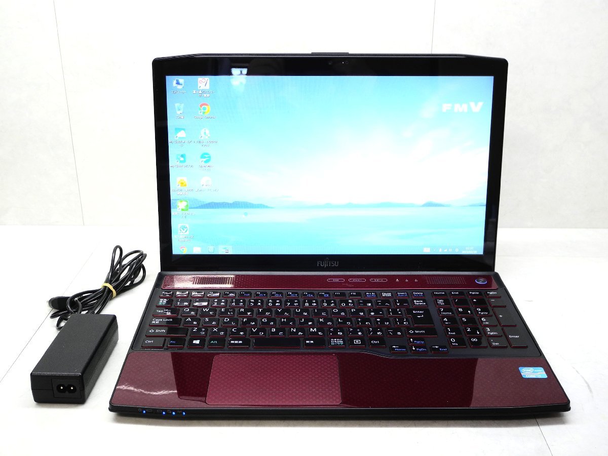 ☆第3世代☆富士通☆LIFEBOOK☆AH77/K☆Core i7 2.20GHz/8GB/1TB/BD/無線/Bluetooth/カメラ/タッチパネル/Office/Win8 DtoD領域☆1円☆
