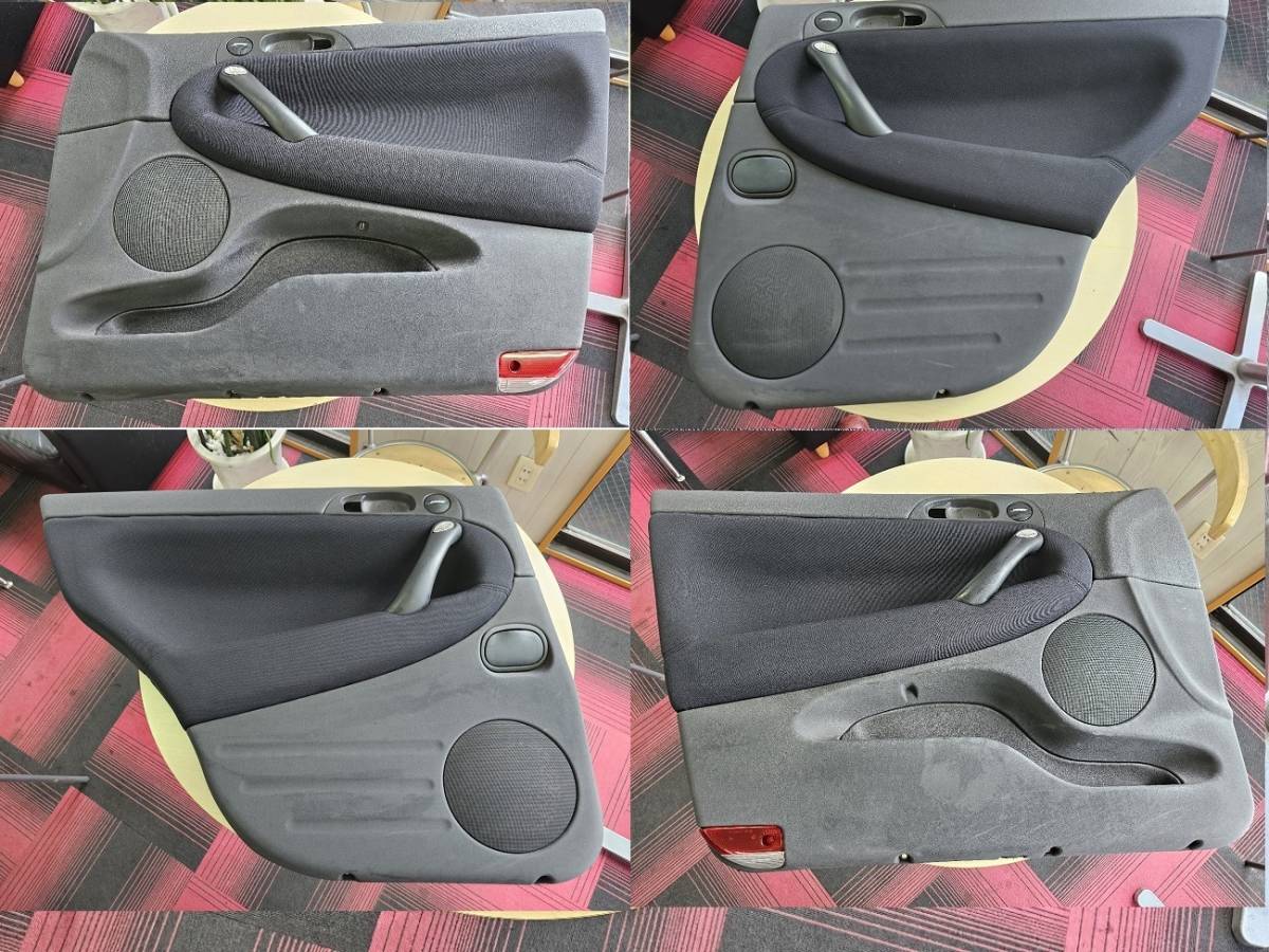 アルファロメオ 147 5D 右ハンドル車 内張り 張り直し品 グリップオーナメント付き 1台分 SS230812-A