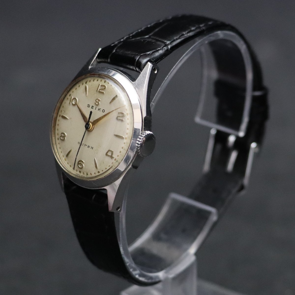 SEIKO SUPER セイコー スーパー 11026 手巻き 飛び数字文字盤 植字S