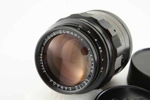 ライカ Leica TELE-ELMARIT M 90mm F2.8 前期 ブラック #8966