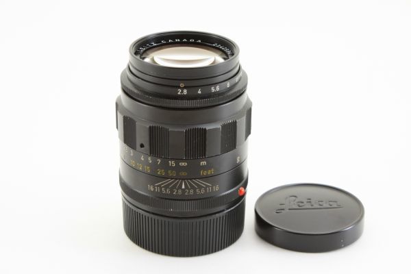 るいるい様 貴重な黒 Leica Elmarit 90mm F2.8 ブラック ライカ Leica