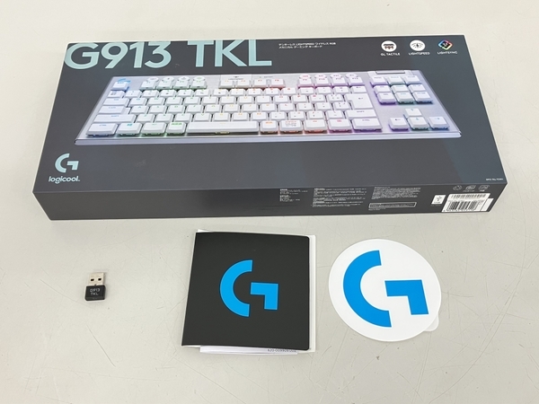 新品未開封】logcool G ゲーミングキーボードG913 とりだす TKL 赤軸