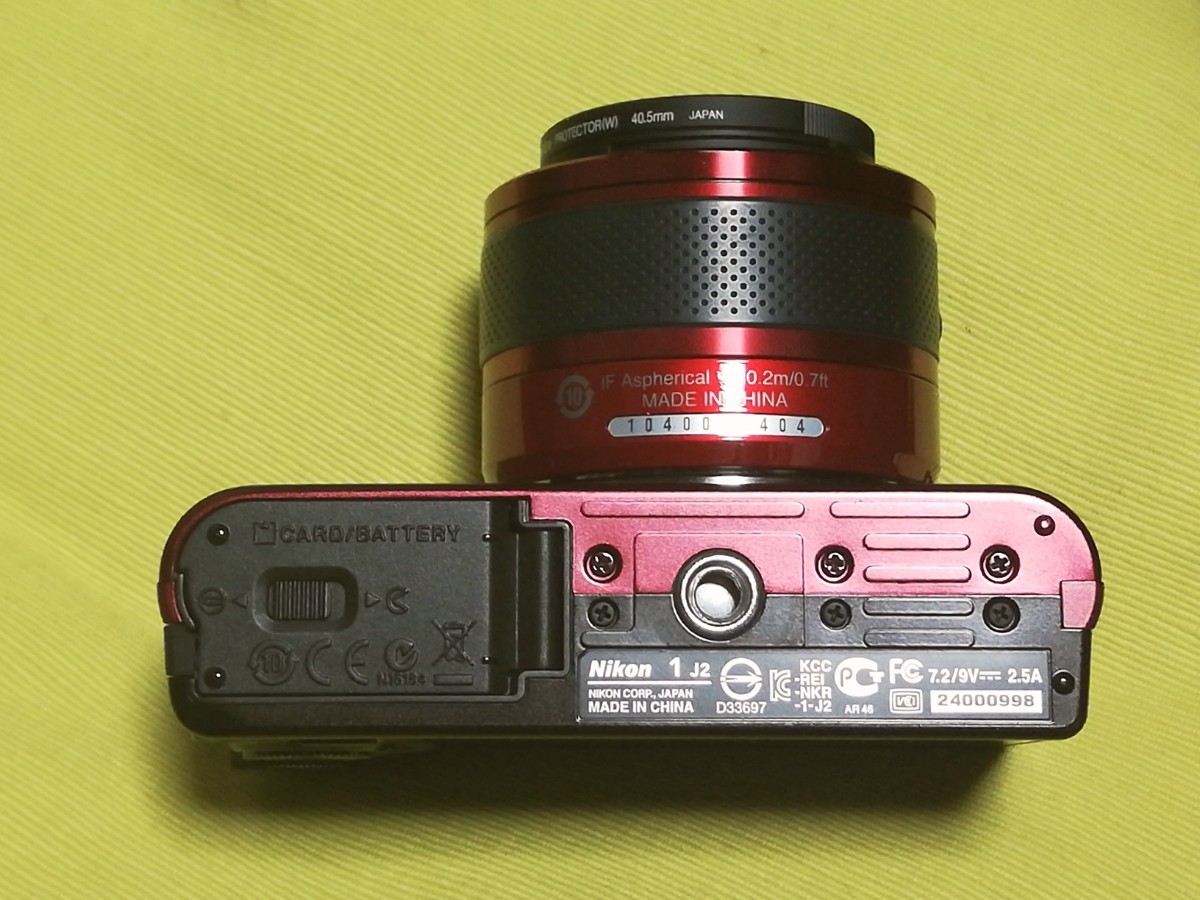 Nikon 0 J2 10-30mm VR Mirrorless with Camera NIKKOR Lens ダブル