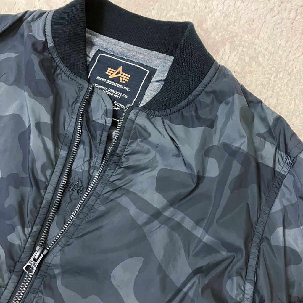 ◇1円 人気！『ミリタリー』ALPHA INDUSTRIES アルファ 迷彩柄