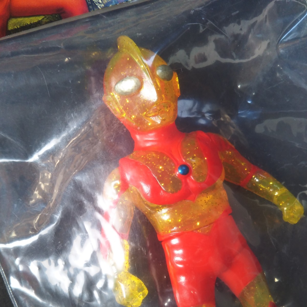 MAXTOY マックストイ ウルトラマン クリアイエロー成型 ゴールドラメ