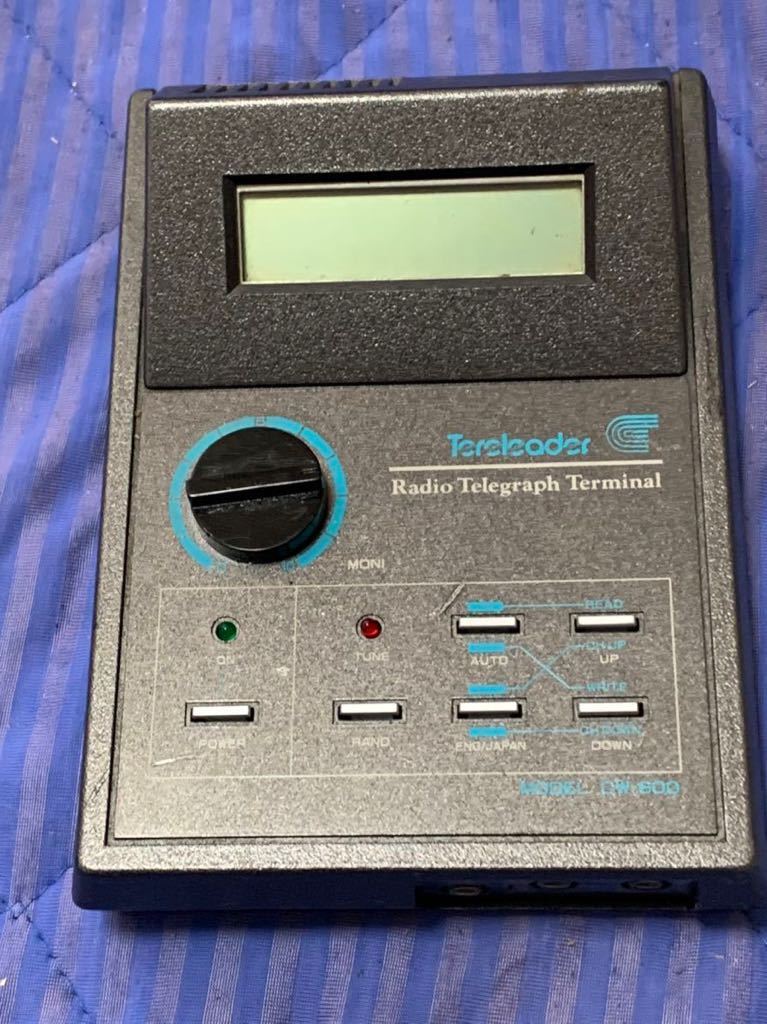 電信解読器　テレリーダー　CW-500　送料無料11 TELEREADER TASCO CW-500 CW解読器