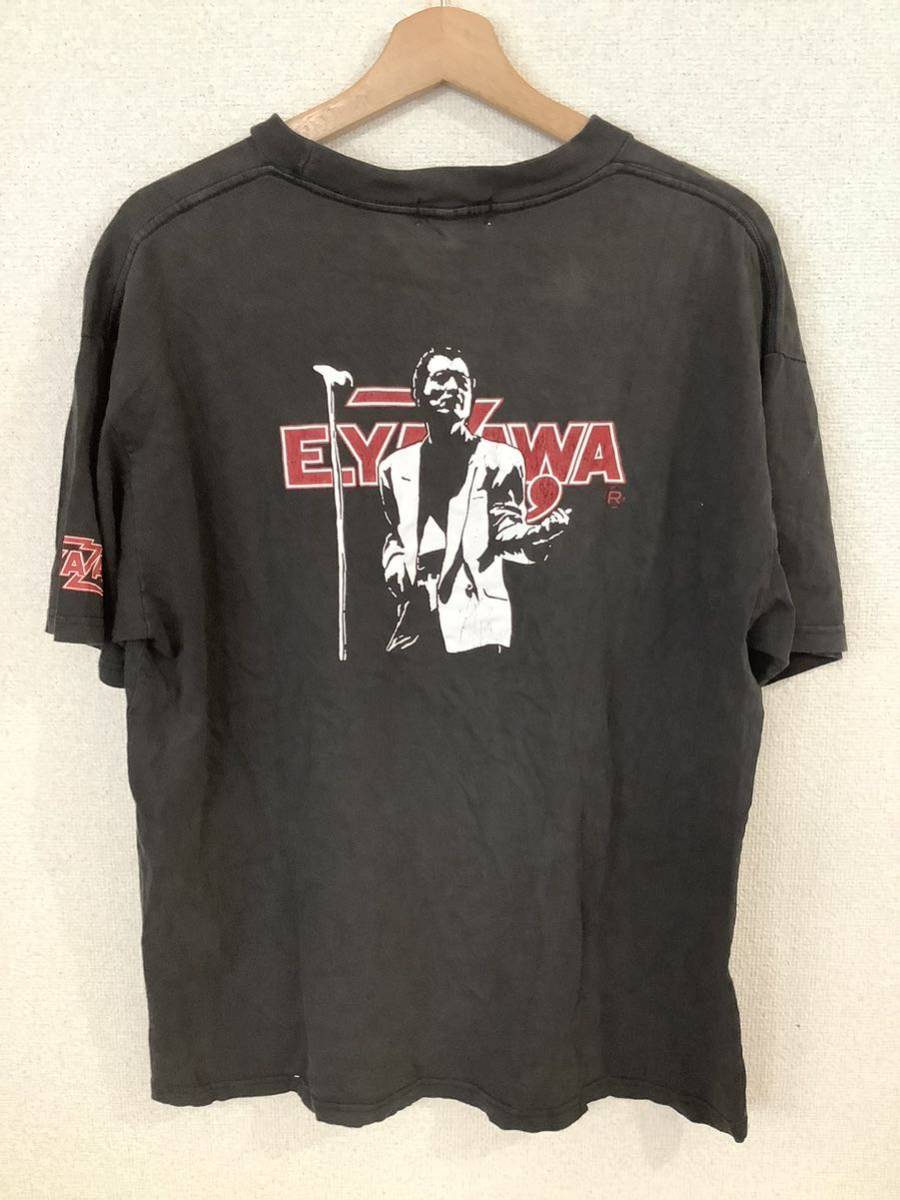 E.YAZAWA 矢沢永吉 プリントTシャツ 半袖Tシャツ ロック 邦楽 バンドT