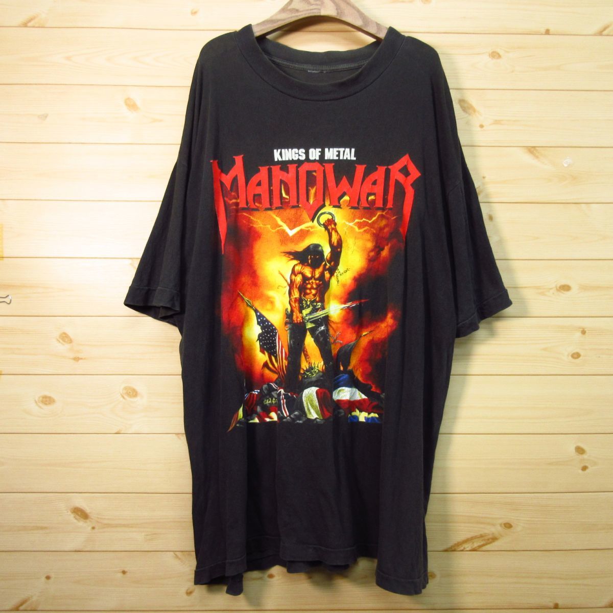◎90s！MANOWAR マノウォー 1994-95年 AGONY AND ECSTASY◇ツアーT 