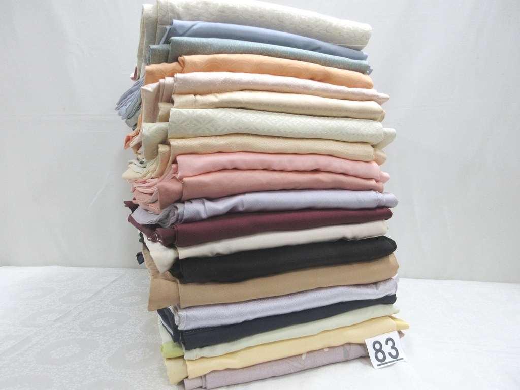 #83★大量着物★正絹付け下げ・訪問着の着物★20点まとめて・着付け練習等に★