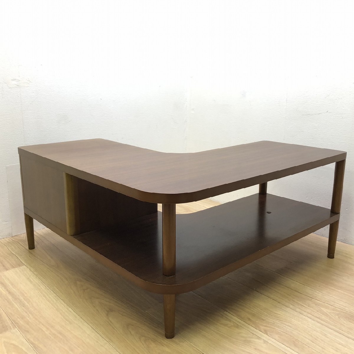 ☆カリモク60+ コーナーボード ウォールナット色 Q36345NW karimoku