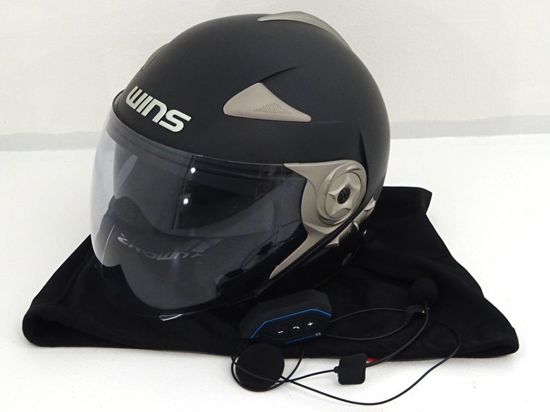☆中古☆WINS（ウインズ）CRシリーズ フルフェイス ヘルメット Mサイズ 