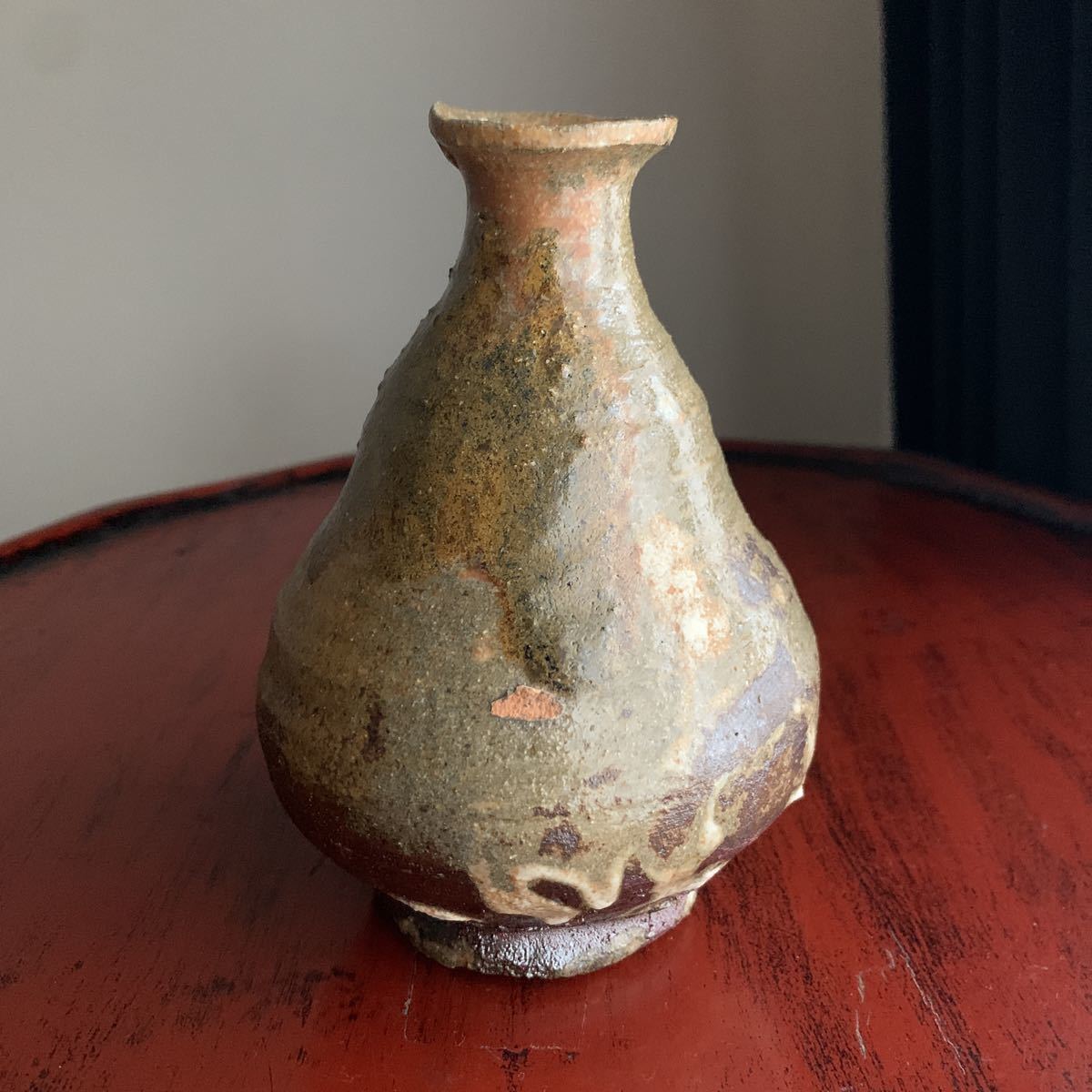 水谷渉 唐津徳利 ぐい呑 未使用品 唐津焼 酒器 楽 師 鯉江良二 中川