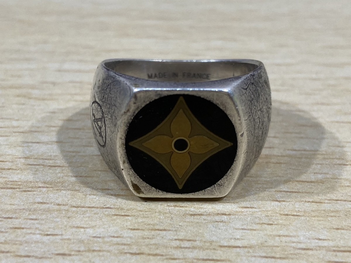 Louis Vuitton　ルイヴィトン　モノグラム　リング　メンズ　指輪　アクセサリー　82022I