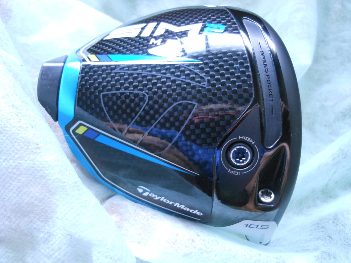 かなりな美品！SIM2MAX 10.5 ヘッドのみ　カバー、レンチ、ウエイト２２ｇ付き