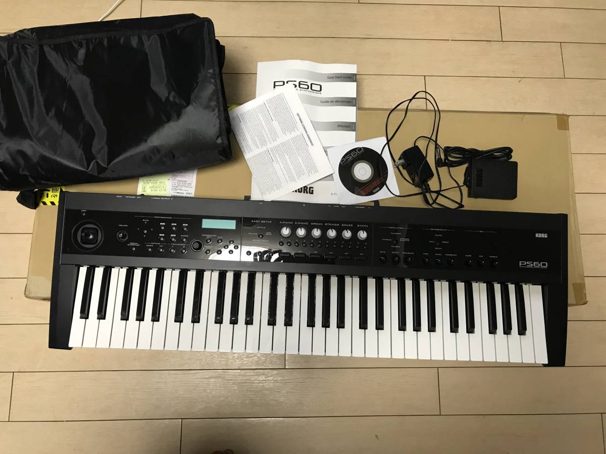KORG PS60 61鍵 シンセサイザー キーボード
