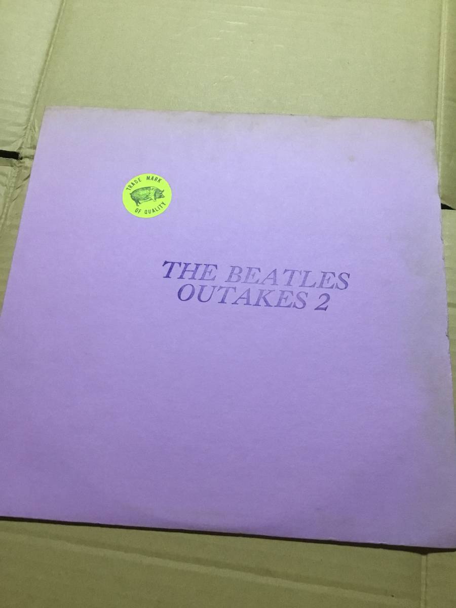 BEATLES ビートルズ OUTAKES 1 TMOQカラーLPレコード ザ ビートルズ