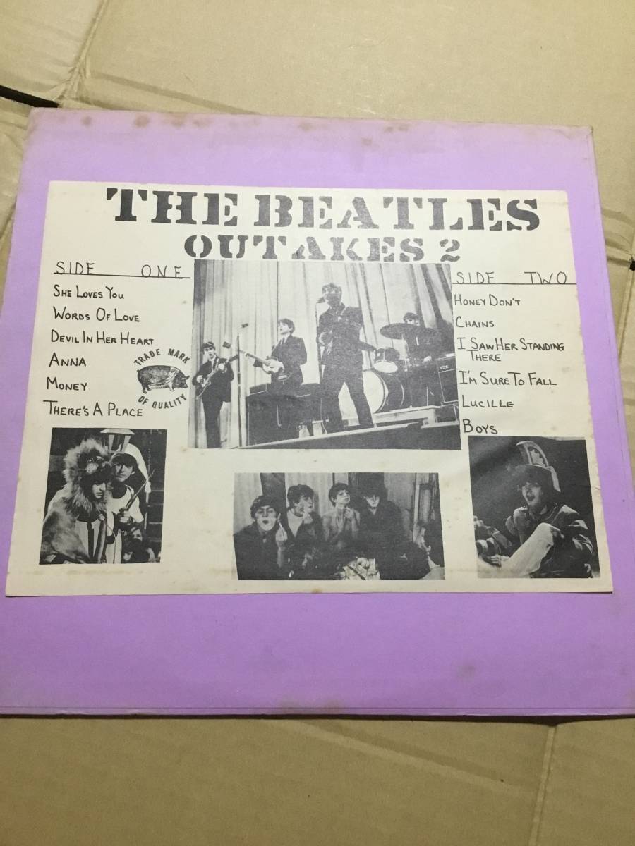 BEATLES ビートルズ OUTAKES 1 TMOQカラーLPレコード ザ ビートルズ