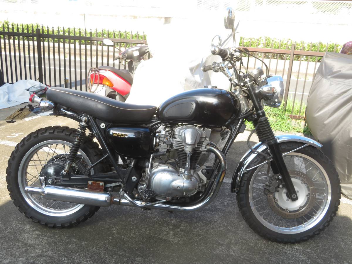 カワサキ W650 スクランブラー仕様 規制前 バーチカルツイン (751cc 
