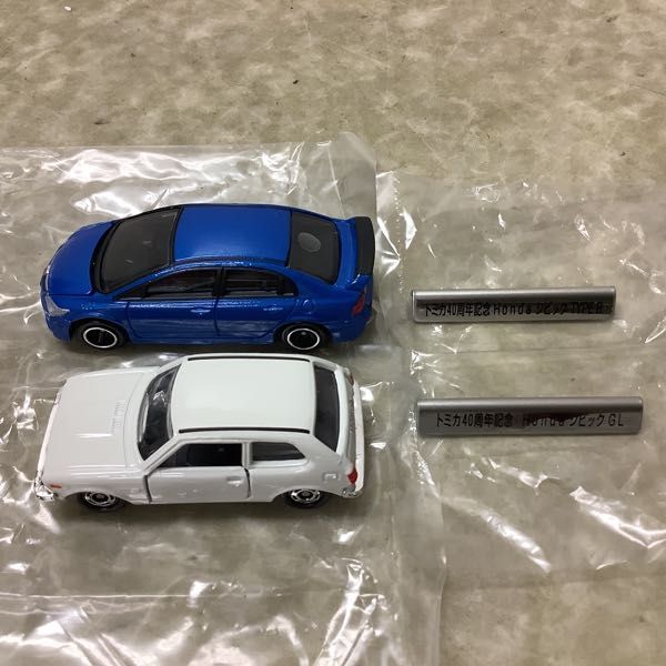 トミカ ジャスコ 二世代トミカ 第1弾 Honda シビック 2台セット 二世代
