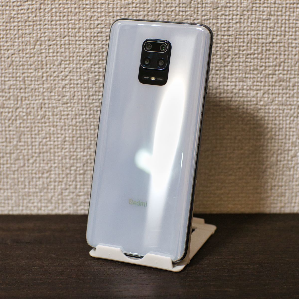 ジャンク】Xiaomi Redmi note 9s SIMフリー グレイシャーホワイト 動作