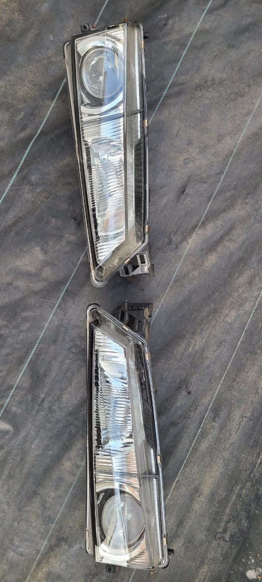 S14 シルビア 後期 純正 ヘッドライト左右 プロ目 sr20 プロジェクター