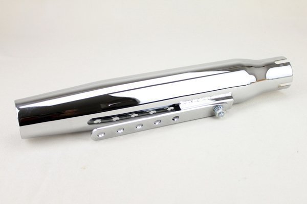 大得価，品質保証 スリップオンサイレンサー マフラー ロードスター dragstar XS650 ビラーゴ250 SR400 ドラッグスター400