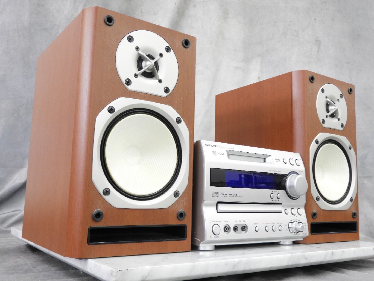 ONKYO /オンキヨー FR-N7X MD/CDチューナーミニコンポ （互換リモコン