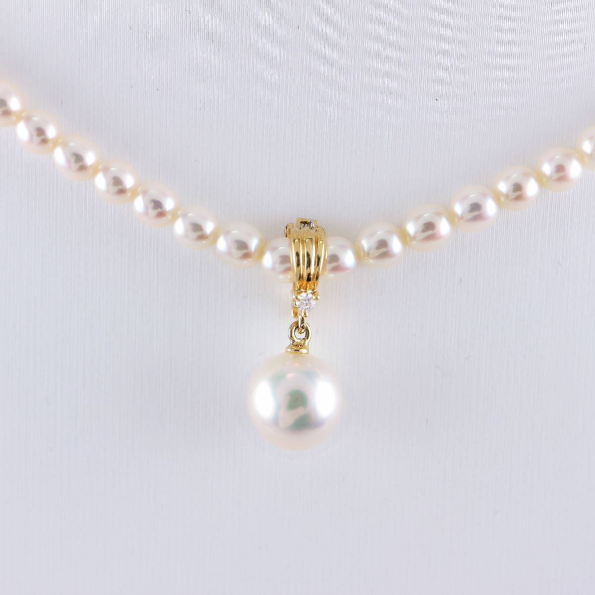 TASAKI＞ K18 パール ネックレス 4.0〜8.1mm D 【CGS7025】 【公式通販】