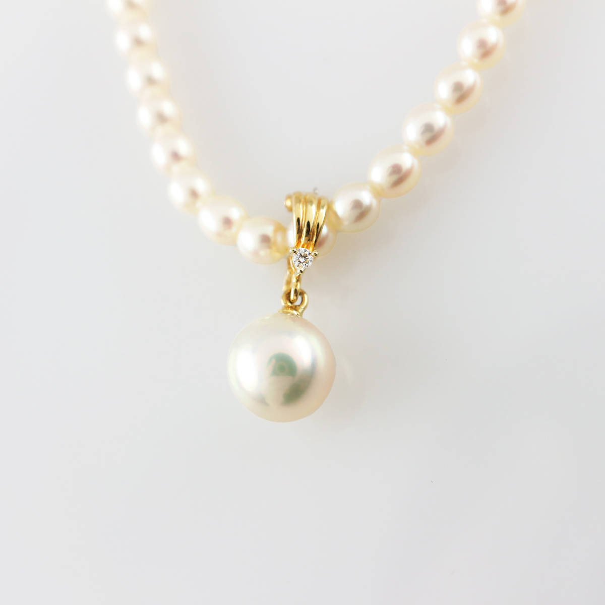 TASAKI＞ K18 パール ネックレス 4.0〜8.1mm D 【CGS7025】 【公式通販】