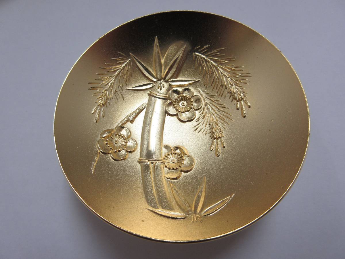 レア 天皇陛下御即位五十年 昭和元号五十年記念 黄金菊花ひさげ揃 長寿