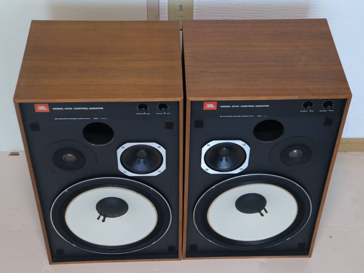 究極の メンテナンス》JBL 4312A スピーカー ジェイビーエル 