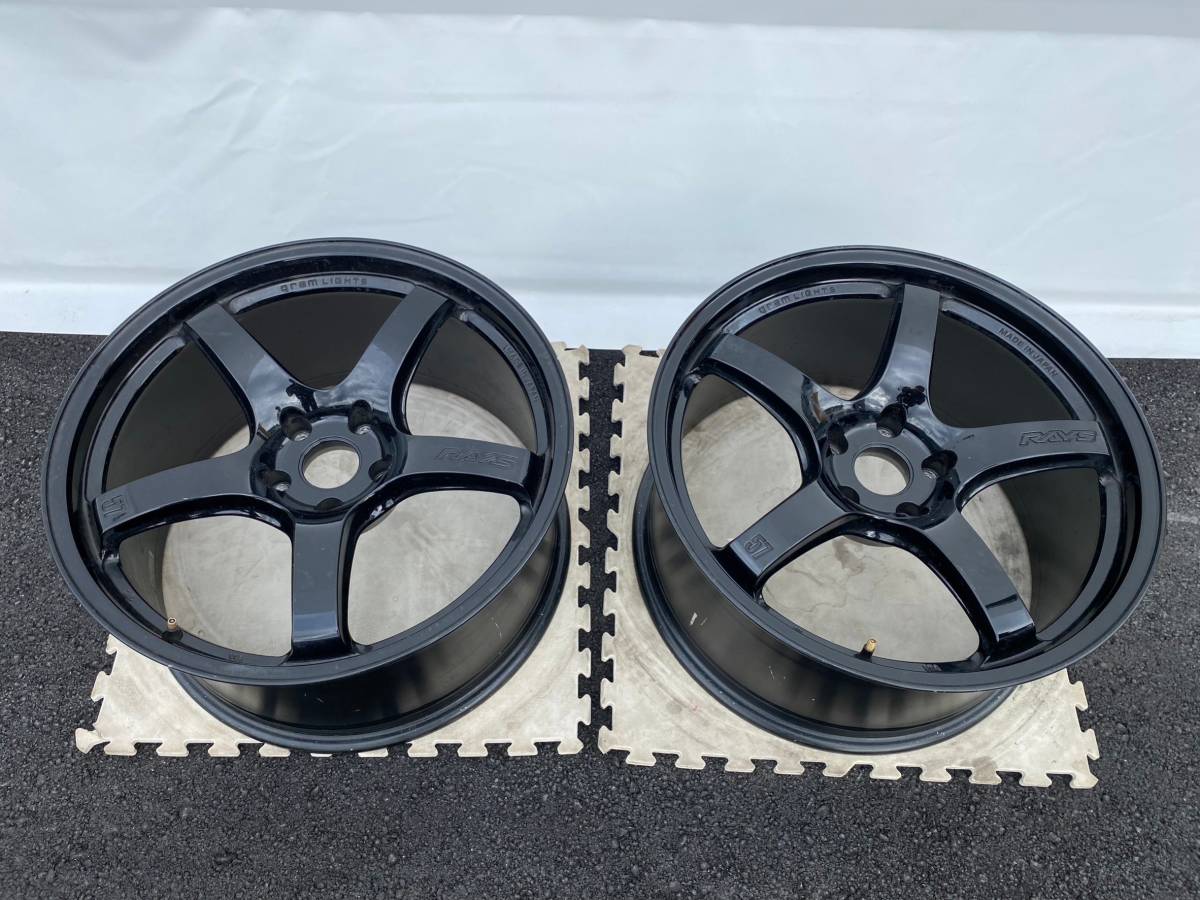 中古品・現状渡し 】RAYS Gram Lights 57CR ホイール 2本 セット (19