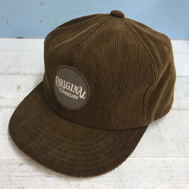 ＴＥＮＤＥＲＬＯＩＮ コーデュロイ キャップ テンダーロイン コーデュロイキャップ ワッペン 洋品その他/229