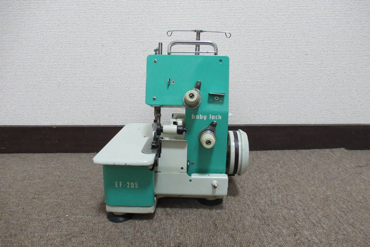 棚21.B361 JUKI ジューキ baby lock ロックミシン EF-205 ジューキ
