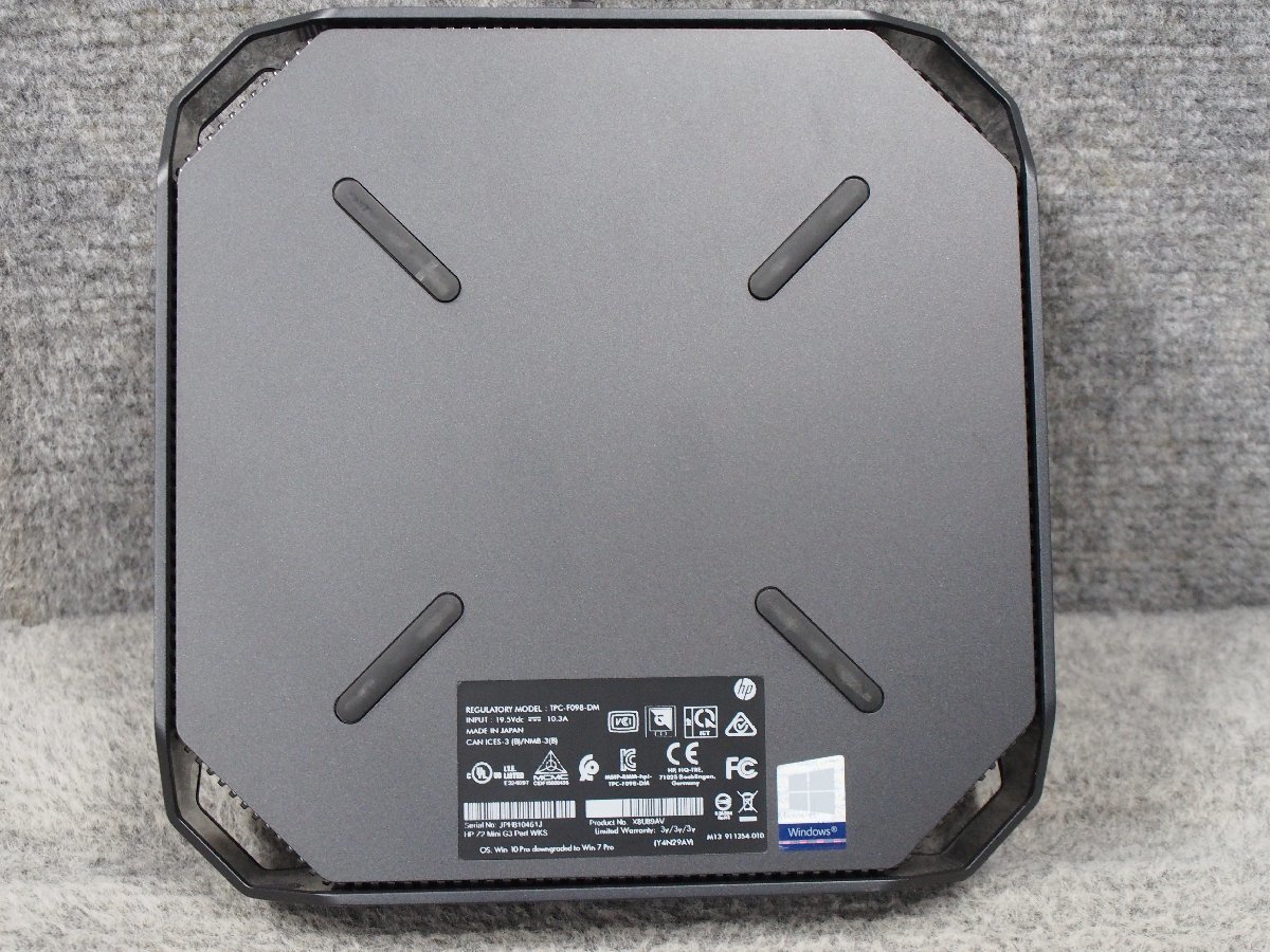 HP Z2 Mini G3 Workstation Xeon E3-1245 v5 3.5GHz 8GB ジャンク 