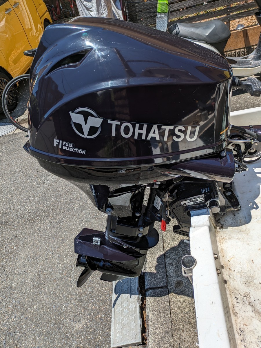 トーハツ船外機 4スト9.9馬力改インジェクションECU20馬力変更 