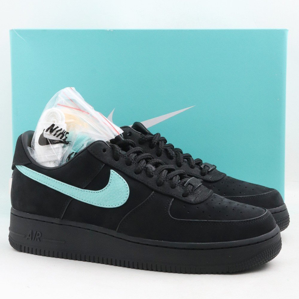 未使用 27cm NIKE × TIFFANY&CO. AIR FORCE 1 LOW 1837 DZ1382-001 ナイキ ティファニー エアフォースワン ロー スニーカー ブラック