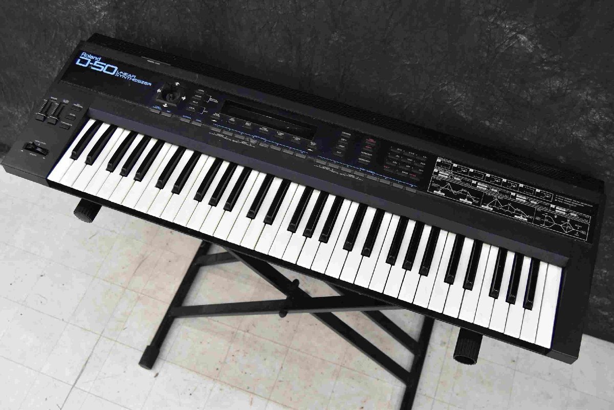 F☆Roland ローランド D-50 シンセサイザー ☆現状品☆