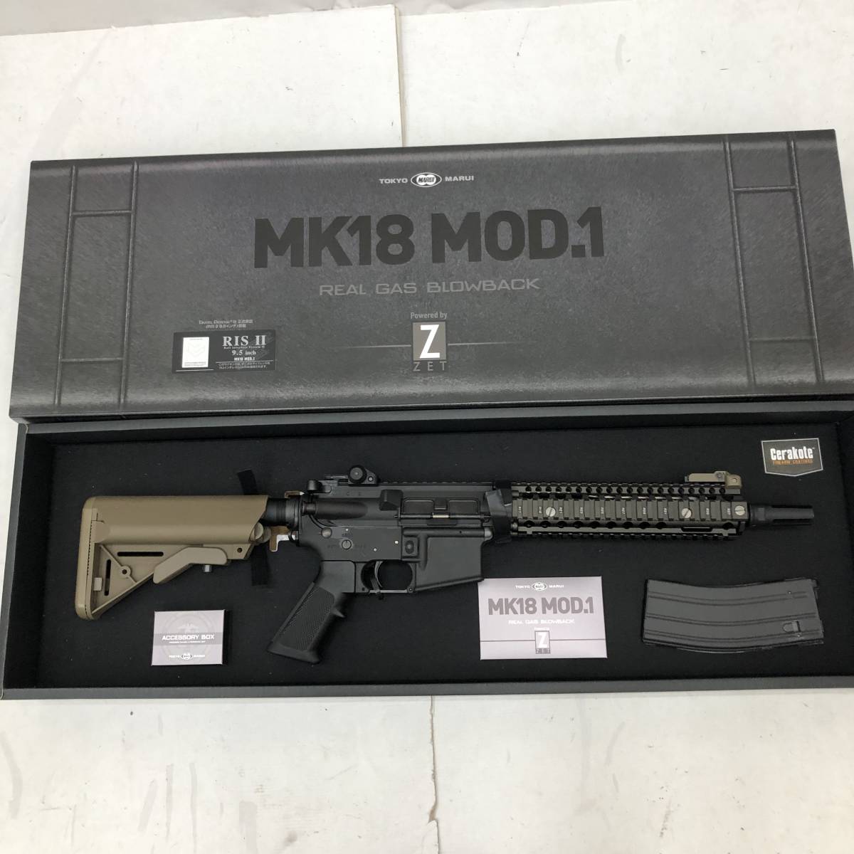 東京マルイ TOKYO MARUI ガスガン MK18 MOD.1 GAS BLOWBACK 東京マルイ