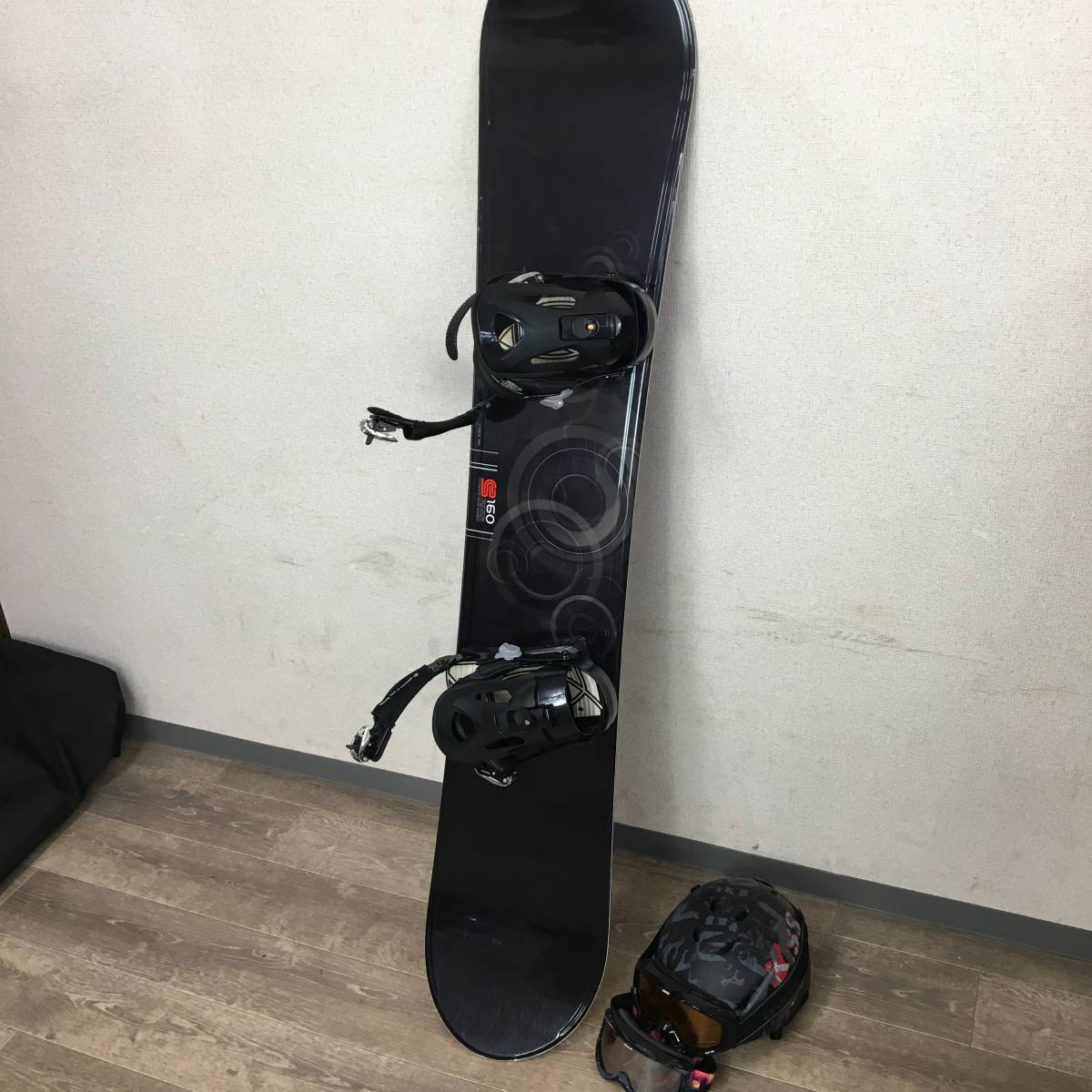 CSB スノーボード セット 板160cm ヘルメット ゴーグル スノボ ケース