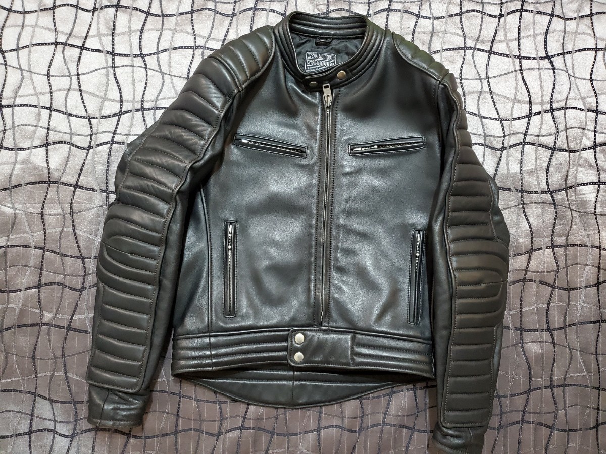 希少Lサイズ】カドヤ SR-JAC レザージャケット 【K'S LEATHER】KADOYA
