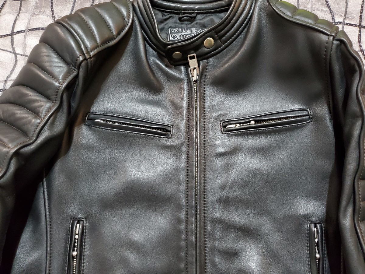 希少Lサイズ】カドヤ SR-JAC レザージャケット 【K'S LEATHER】KADOYA