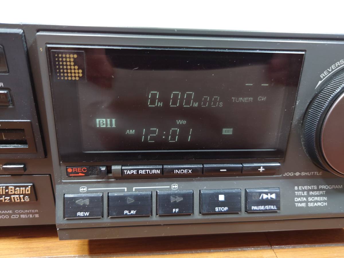 ソニー SONY SL-HF3000 Hi-Band Betamax Hi-Fi ベータ ビデオデッキ