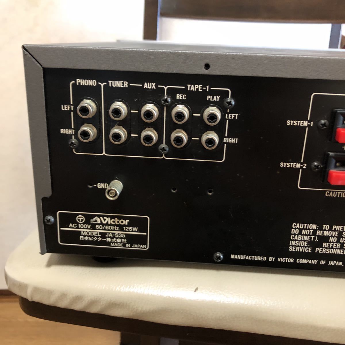 Victor プリメインア JA-S35 ビクター 動作品 ビクター Victor プリメインアンプ JA-S35 【公式通販】